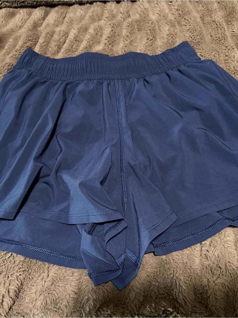 Lululemon Pace Crush High-Rise Shorts 2.5” Club Blue XS